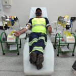 Equipes do operacional da Arteris ViaPaulista se organizam para doação de sangue