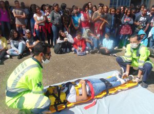 Simulação do APH - Equipe da BRVida demonstra um pouco do dia a dia de atendimentos nas rodovias