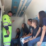 VISITA NA VIATURA DO RESGATE
