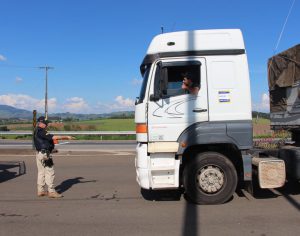 Fiscalização da Polícia Rodoviária Federal – PRF