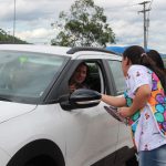 Bloco da camisinha de Mairiporã/SP participando com orientações sobre doenças sexualmente transmissíveis