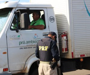 Fiscalização da Polícia Rodoviária Federal – PRF