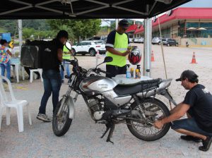 Manutenção de motos realizada pela Dedel Motos de Atibaia/SP