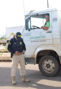 Fiscalização da Polícia Rodoviária Federal – PRF