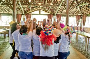 Bastante animados, os participantes terminaram o evento num clima bem alto-astral, motivados a promover a cidadania no trânsito e na vida