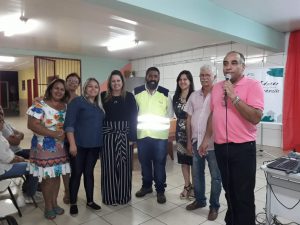 EQUIPE E AUTORIDADES DO MUNICÍPIO DE SÃO GONÇALO DO SAPUCAÍ/MG