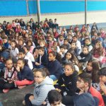 ALUNOS ANSIOSOS PARA O INÍCIO DO EVENTO