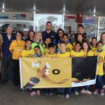 ALUNOS DA E.M. ANATHÁLIA DE LOURDES CAMANDUCAIA DE POUSO ALEGRE PARTICIPANDO DE MAIS UMA AÇÃO DO "MAIO AMARELO"