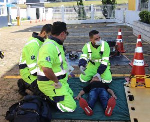 Simulação do APH - Equipe da BRVida demonstra um pouco do dia a dia de atendimentos nas rodovias