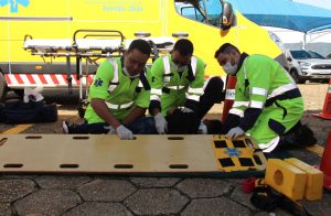 Simulação do APH - Equipe da BRVida demonstra um pouco do dia a dia de atendimentos nas rodovias