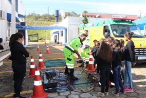 Apresentação de alguns equipamentos utilizados pela Equipe da BRVida no atendimento na rodovia