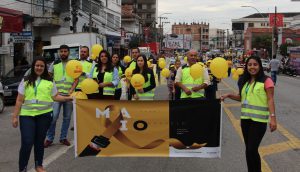 EQUIPE DA ARTERIS FERNÃO DIAS TODOS ENVOLVIDOS NO MOVIMENTO MAIO AMARELO