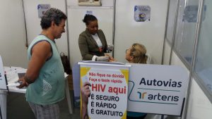 Teste rápido de HIV