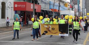 EQUIPE DA ARTERIS FERNÃO DIAS TODOS ENVOLVIDOS NO MOVIMENTO MAIO AMARELO