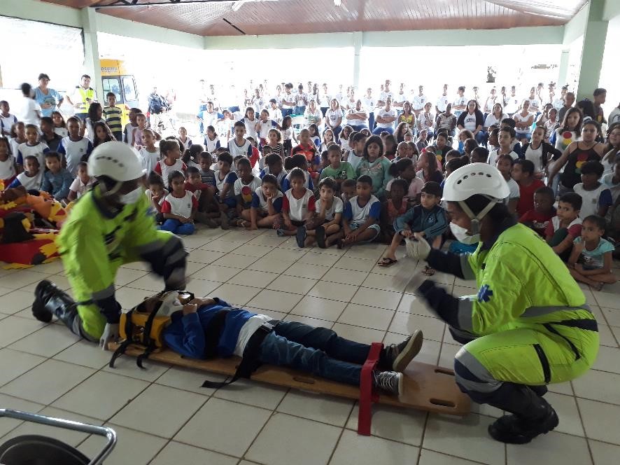 Simulação de Atendimento Pre Hospitalar.