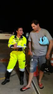 Caminhoneiros foram orientados quanto o perigo da sonolência ao volante