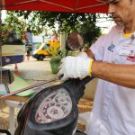 Instalação de antenas aparadoras de linha de cerol