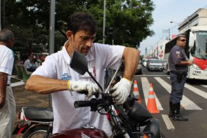 Instalação de antenas aparadoras de linha de cerol