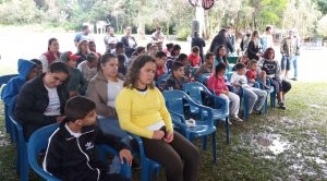 ALUNOS ANSIOSOS PARA ABERTURA DO EVENTO