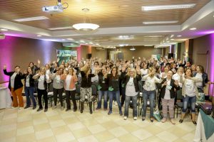 Dinâmica e reflexão com os educadores participantes