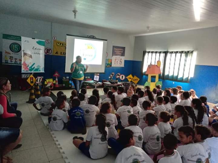 Palestra com a analista de sustentabilidade.