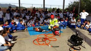 Conhecendo os equipamentos da ambulância.