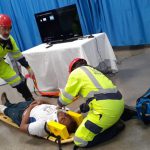 Simulação de atendimento pré hospitalar.
