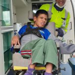 Conhecendo a ambulância.