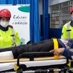 Simulação de atendimento pré hospitalar.