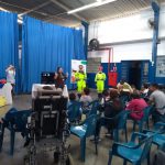 Simulação de atendimento pré hospitalar.