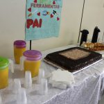 café da manhã especial oferecido aos pais - comemoração do dia dos pais
