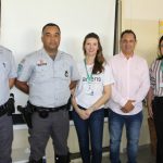 equipe participante da ação viva seguro
