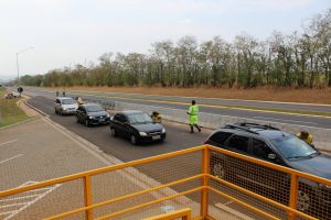 muitos motoristas e passageiros foram abordados durante a ação