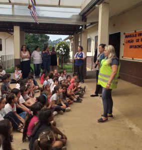 ANALISTA DE SUSTENTABILIDADE CAROL PRADO NO BATE PAPO COM OS ALUNOS