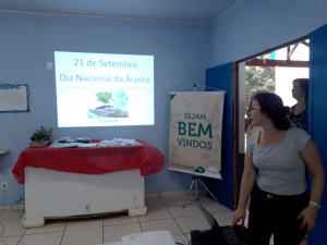 Palestra com a analista de Meio Ambiente, Amanda Fernandes