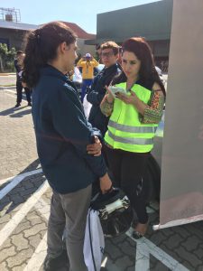 Cadastro e pesquisa com colaboradores motociclistas