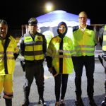 parte da equipe que apoiou na noite do acorda motorista ViaPaulista