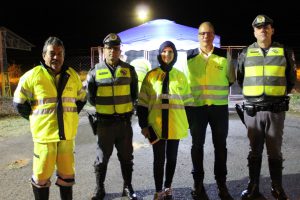 parte da equipe que apoiou na noite do acorda motorista ViaPaulista