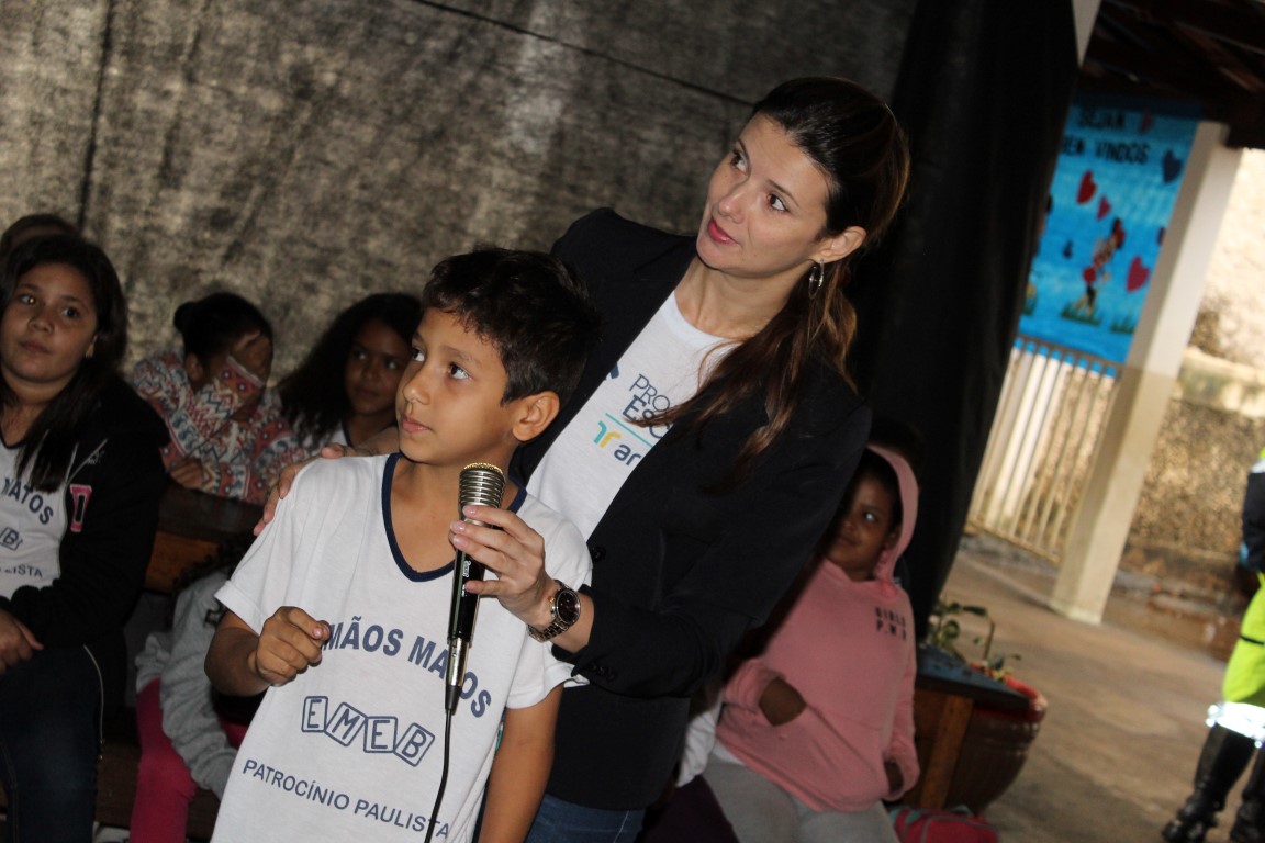 Participação dos alunos da EMEB Irmãos Matos