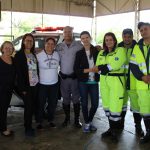 Equipe ViaPaulista e educadores da EMEB Irmãos Matos