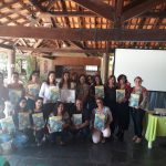 Entrega de revistas em Braile