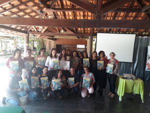 Entrega de revistas em Braile