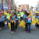 PASSEATA COM A PARTICIPAÇÃO DOS ALUNOS DA E.M. ANATHÁLIA DE LOURDES CAMANDUCAIA