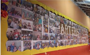 MURAL DE FOTOS DAS ATIVIDADES REALIZADAS PELOS EDUCADORES DURANTE O ANO DE 2019