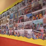 MURAL DE FOTOS DAS ATIVIDADES REALIZADAS PELOS EDUCADORES DURANTE O ANO DE 2019