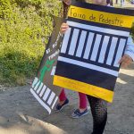 As crianças deixaram suas mensagens