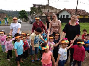 Todos animados para a ação.