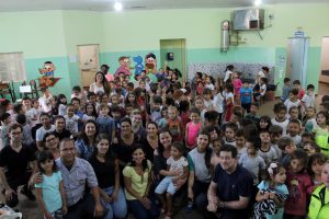 Todos reunidos para foto