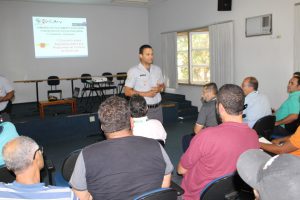 palestra educativa e orientação sobre leis de trânsito e eventos