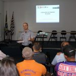 palestra educativa e orientação sobre leis de trânsito e eventos